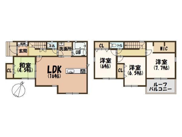 奈良県大和高田市大字大谷 2180万円 4LDK