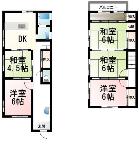 滋賀県大津市唐崎１ 850万円 5DK