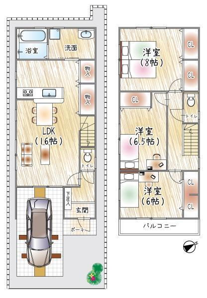 天下茶屋東１（阿倍野駅）　３８８０万円