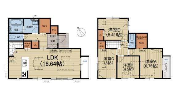 京都府京都市左京区岩倉幡枝町 4350万円 4LDK