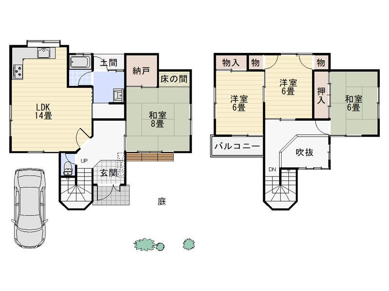 奈良県北葛城郡河合町泉台２ 1250万円