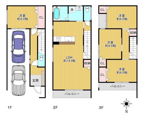 大阪府大阪市東住吉区中野４ 4450万円