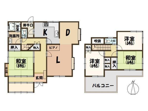 奈良県北葛城郡王寺町太子３ 1350万円