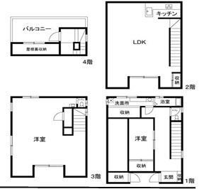 大阪府大阪市阿倍野区三明町２ 3800万円 2LDK