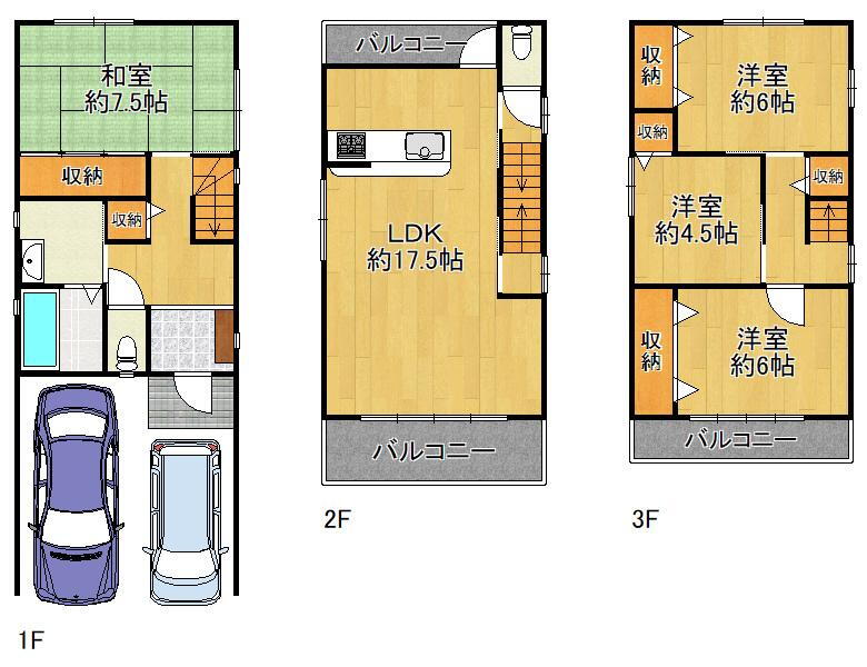 大阪府大阪市住之江区西加賀屋２ 中古住宅