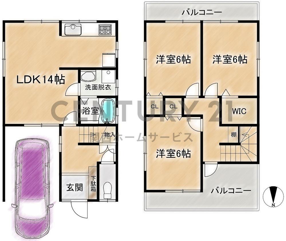大阪府高槻市城南町４ 3199万円