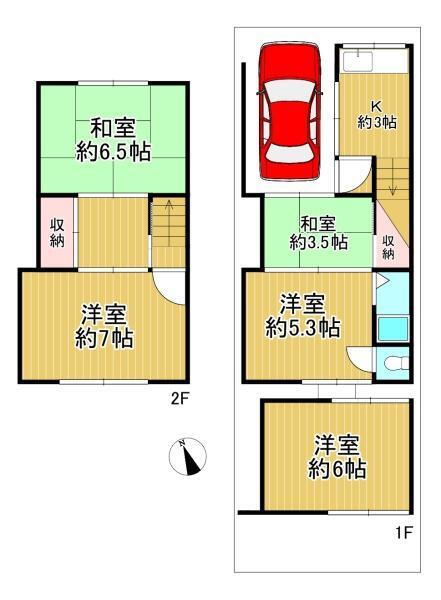 京都府京都市北区鷹峯藤林町 680万円 5K