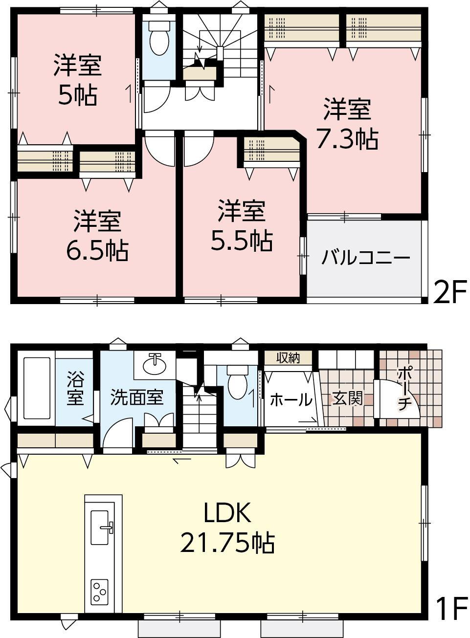 広島県広島市東区戸坂新町２ 3298万円 4LDK