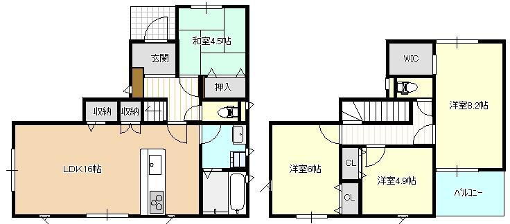 広島県東広島市黒瀬楢原西１ 2480万円 4LDK
