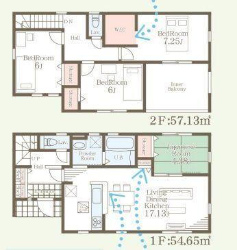 熊本県熊本市北区植木町岩野 2538万円 4LDK