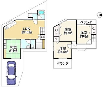 枚方市招提南町３丁目　中古戸建