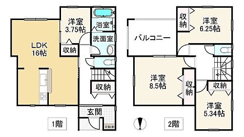 兵庫県姫路市御立中6丁目 姫路駅 新築一戸建て 物件詳細