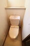 中古戸建　岡崎市宮地町字郷東 ＊1階トイレ＊シンプルなデザインの清潔感のあるトイレです！上部にゆとりがあり、収納スペースをDIYするのも良さそうです！
