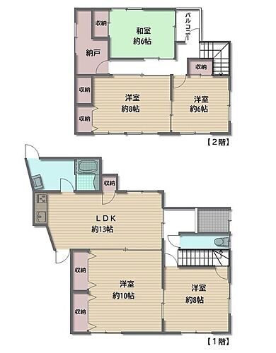 浜寺元町５丁　中古戸建 【間取図】◆システムキッチンなど新調しました！◆楽器好きな方にオススメな楽器相談可物件です◆空家につき、ゆっくりご内覧いただけます。