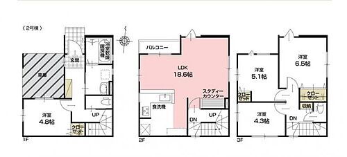 さいたま市大宮区大成町３丁目　新築一戸建て　１５期　２号棟