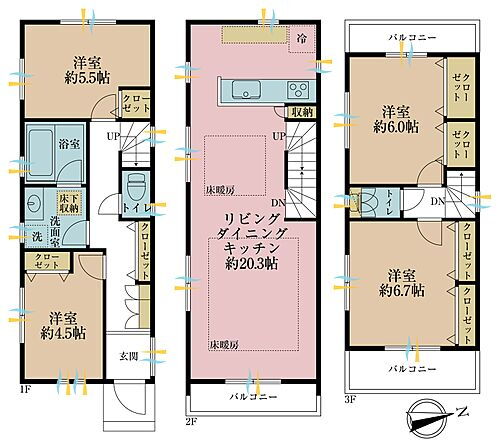 東京都荒川区東尾久5丁目 熊野前駅 新築一戸建て 物件詳細