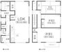 弘明寺駅　歩１５分　横浜市南区永田南２丁目 【戸建て】間取り図