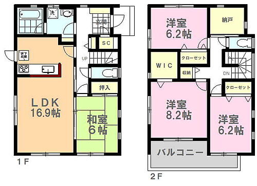 加須市馬内　中古戸建 4SLDK　　建物面積：112.52？　土地面積：223.51？　