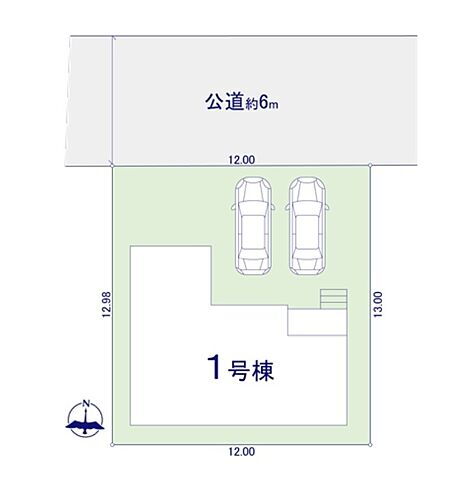 さいたま市桜区塚本６期　全１棟 区画図