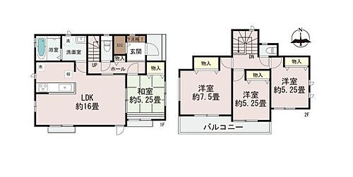 熊本市西区八島２丁目第１－３棟（３号棟） 全居室収納付きで便利です。