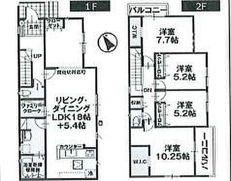栃木県宇都宮市清原台5丁目 清原地区市民センター前駅 新築一戸建て 物件詳細