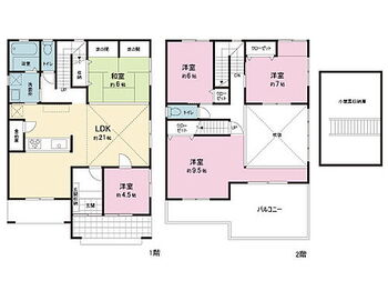 大垣市林町７丁目　中古 間取図