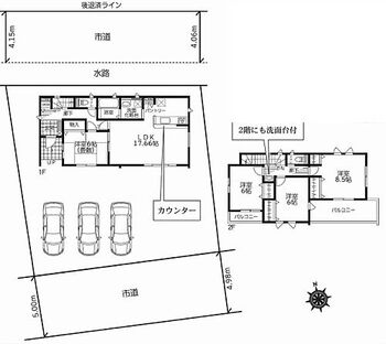 熊谷市上之（２１－Ｐ２）新築戸建　いろどりアイタウン　０１号棟 全居室南向き、二面採光の明るいお家！　日当たり、風通し共に良好で快適にお過ごしいただけます！　