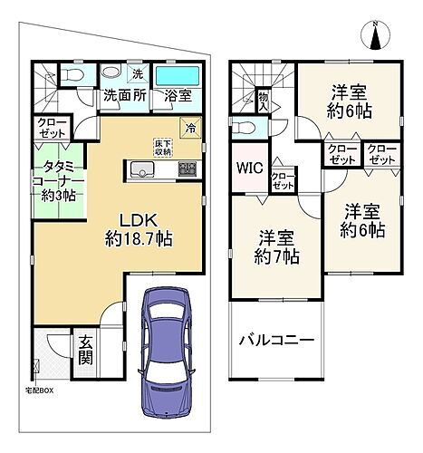 大阪府四條畷市塚脇町 四条畷駅 新築一戸建て 物件詳細