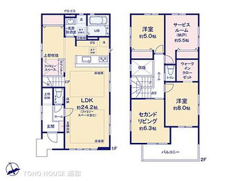 さいたま市見沼区東大宮 5号棟　図面と異なる場合は現況を優先