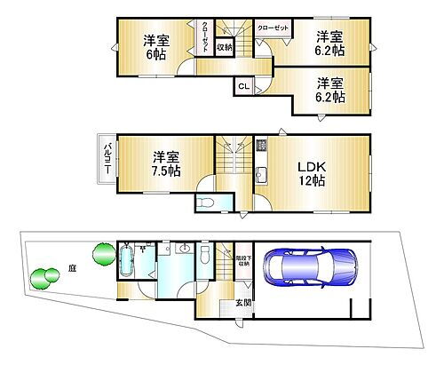 大阪府大阪市西淀川区野里2丁目13-27 御幣島駅 中古住宅 物件詳細