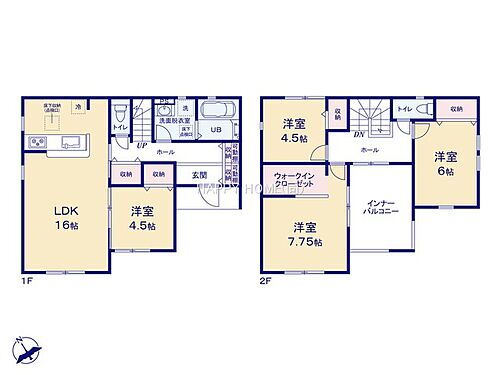 岐阜県羽島市上中町長間118-2 江吉良駅 新築一戸建て 物件詳細