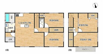 岡山市南区浦安本町　戸建て 【リフォーム済】間取り変更をし4LDK住宅に変身しました。1階に二部屋ありますので1階のみで生活もできますよ。