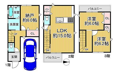 大阪府堺市西区草部 鳳駅 新築一戸建て 物件詳細
