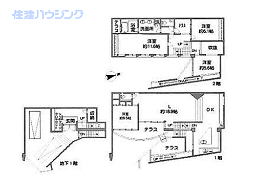 東京都目黒区自由が丘3丁目 自由が丘駅 中古住宅 物件詳細