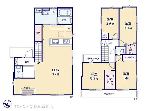 埼玉県草加市北谷2丁目 獨協大学前駅 新築一戸建て 物件詳細