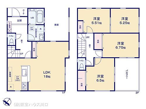 埼玉県さいたま市岩槻区東岩槻5丁目 東岩槻駅 新築一戸建て 物件詳細