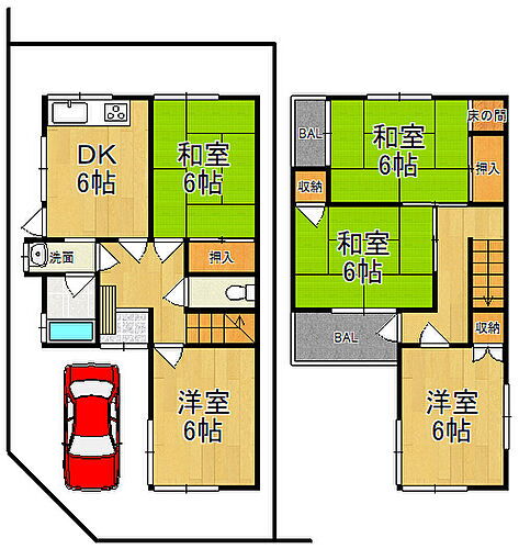 大阪府八尾市大竹7丁目63 服部川駅 中古住宅 物件詳細