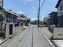 近江八幡鷹飼町　新築　戸建て 前面道路含む現地写真