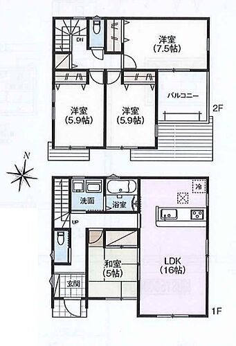 大阪府堺市中区深井東町 3650万円 4LDK