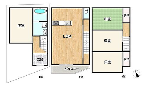 大阪府摂津市鳥飼下３丁目 1480万円