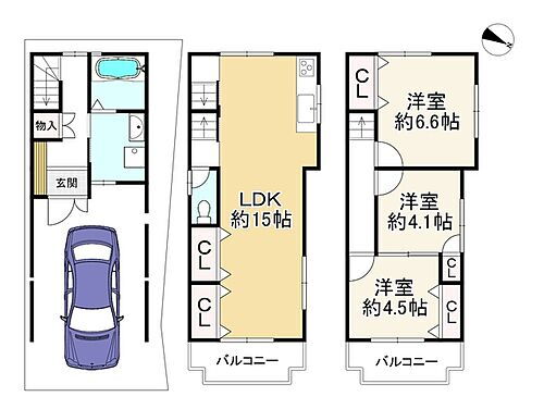 大阪府枚方市中宮東之町 1680万円