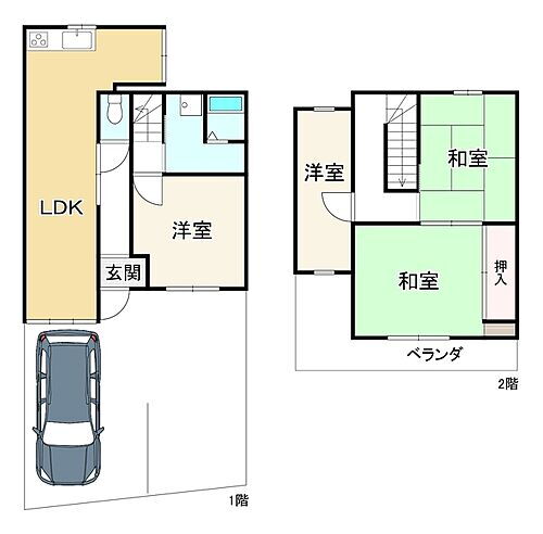 京都府京都市伏見区久我東町 中古住宅