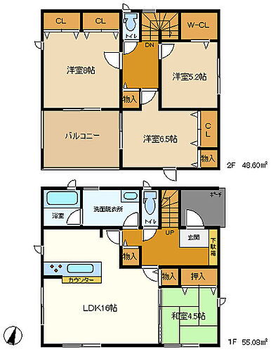 千葉県銚子市黒生町 2188万円 4SLDK
