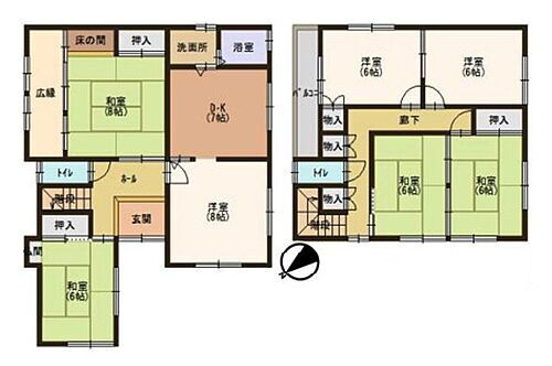 大阪府岸和田市並松町 1680万円