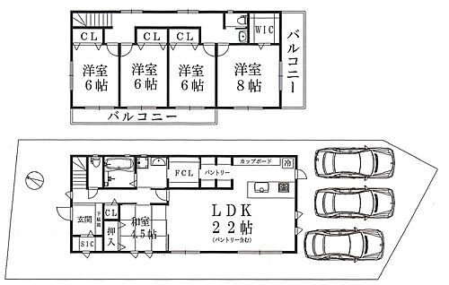 東京都羽村市川崎１丁目 5780万円 5LDK