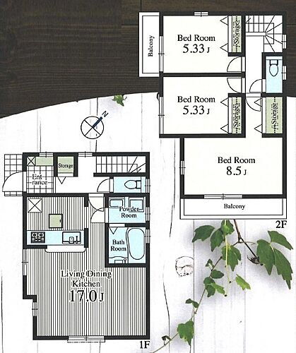 埼玉県川越市砂新田５丁目 3380万円 3LDK