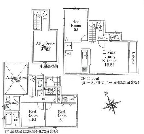 埼玉県川越市大字今福 2190万円 3SLDK