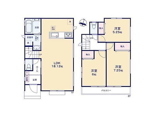 東京都福生市大字熊川 2990万円 3LDK