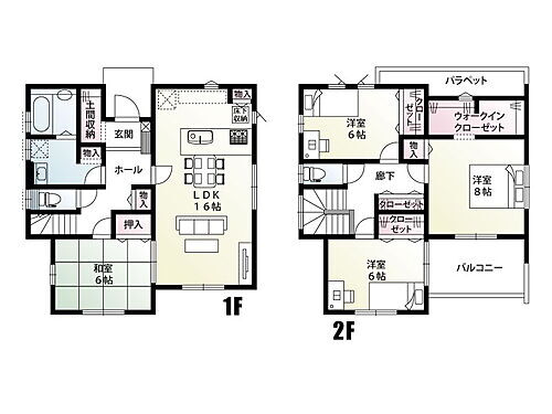 藤岡市藤岡「全１７区画」１７号棟 【17号棟：間取り図】