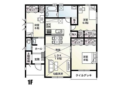 栃木県小山市大字雨ケ谷 2880万円 3LDK